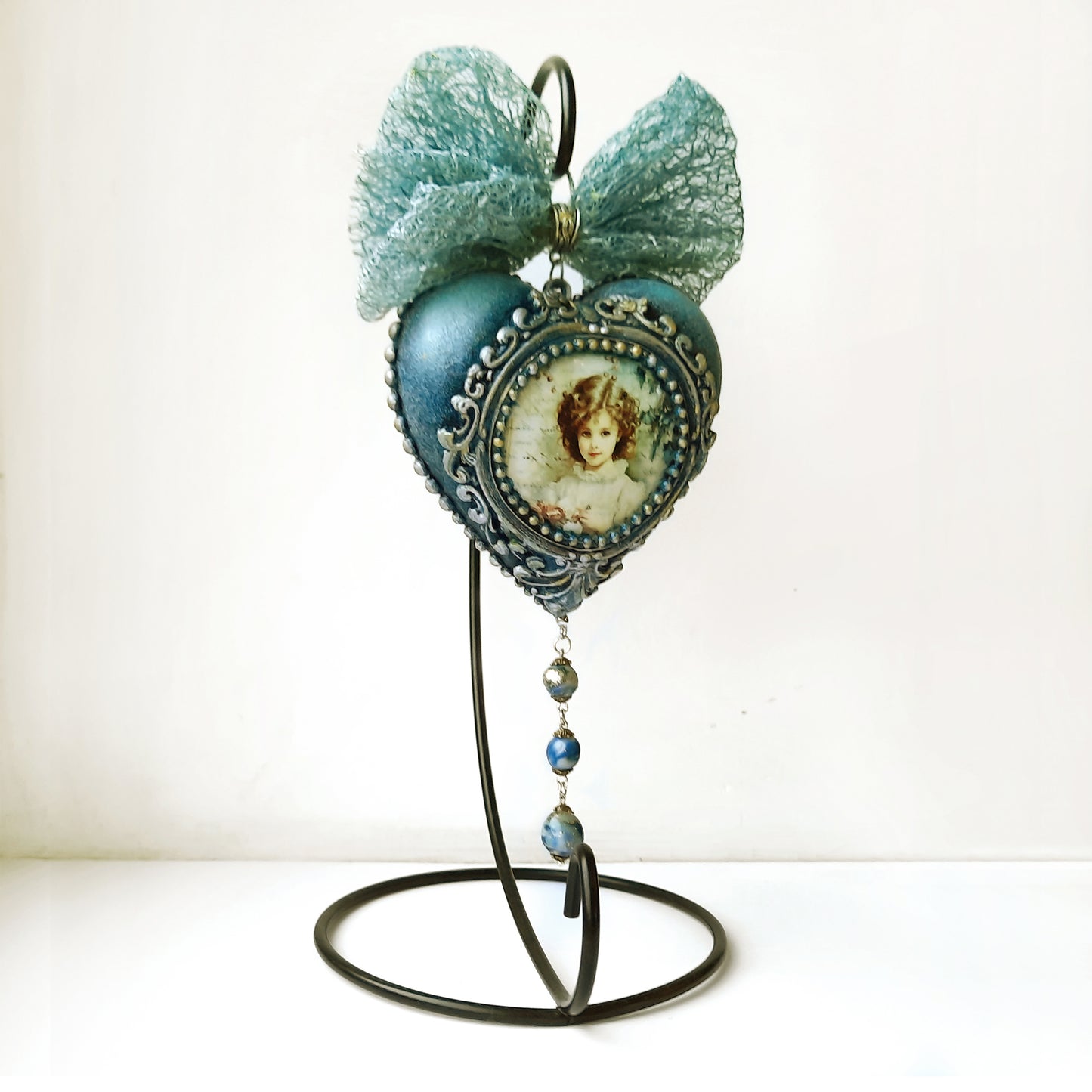 Christmas tree ball in gift box