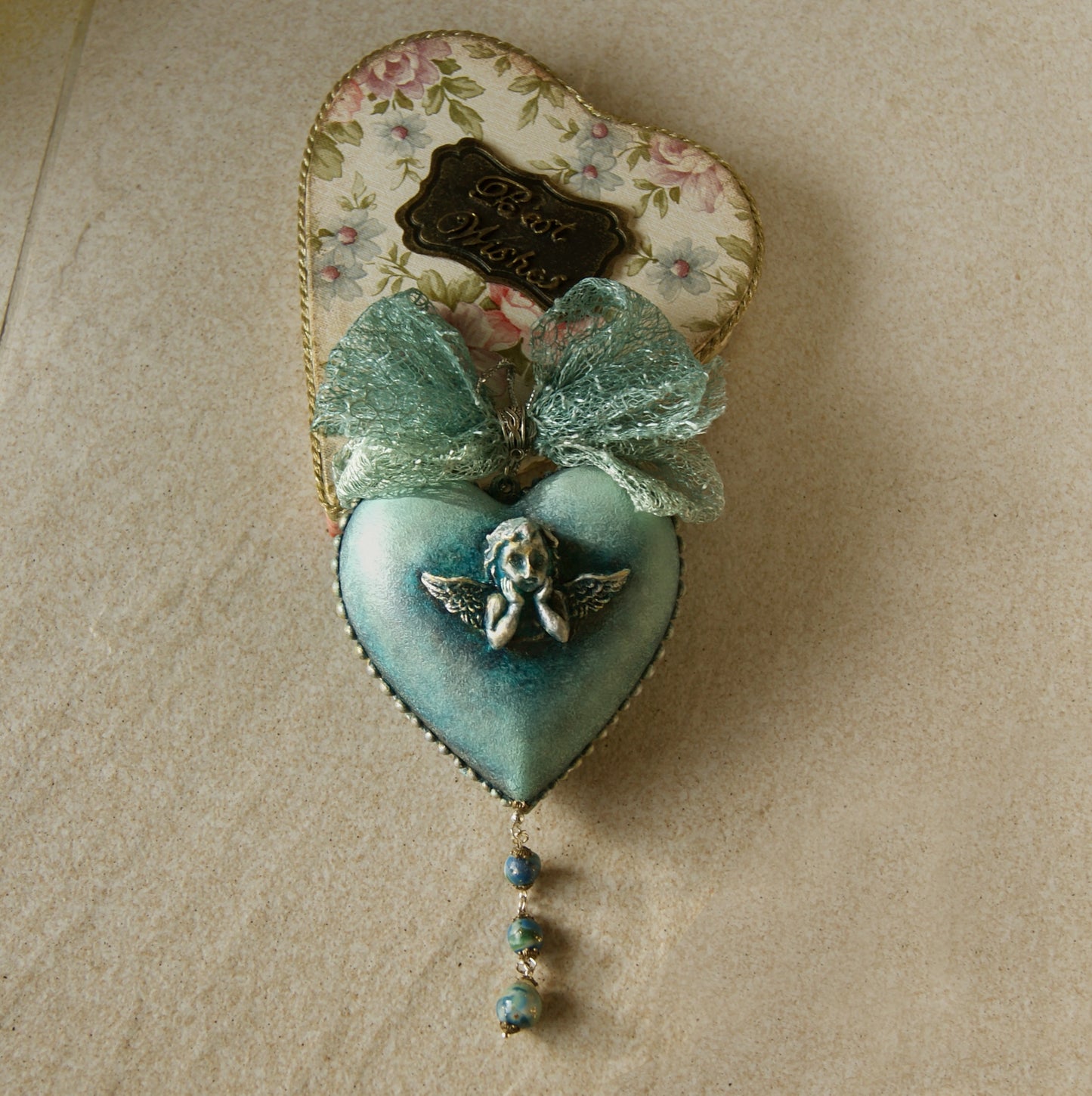 Christmas tree ball in gift box