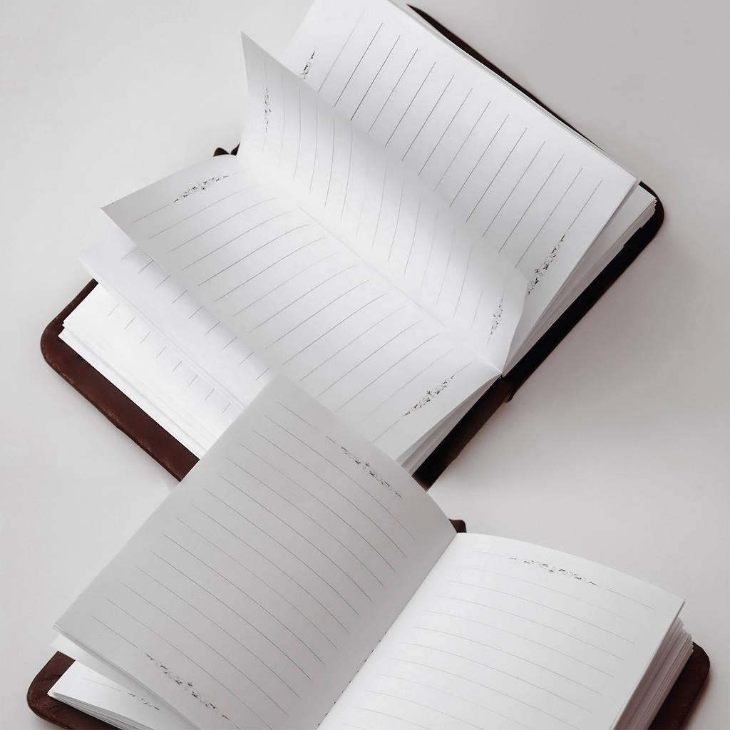 Cadeau personnalisé pour maman, Journal en cuir personnalisé, carnet de notes en cuir, papier doublé, journal d'écriture, livre blanc, arbre de journal en cuir